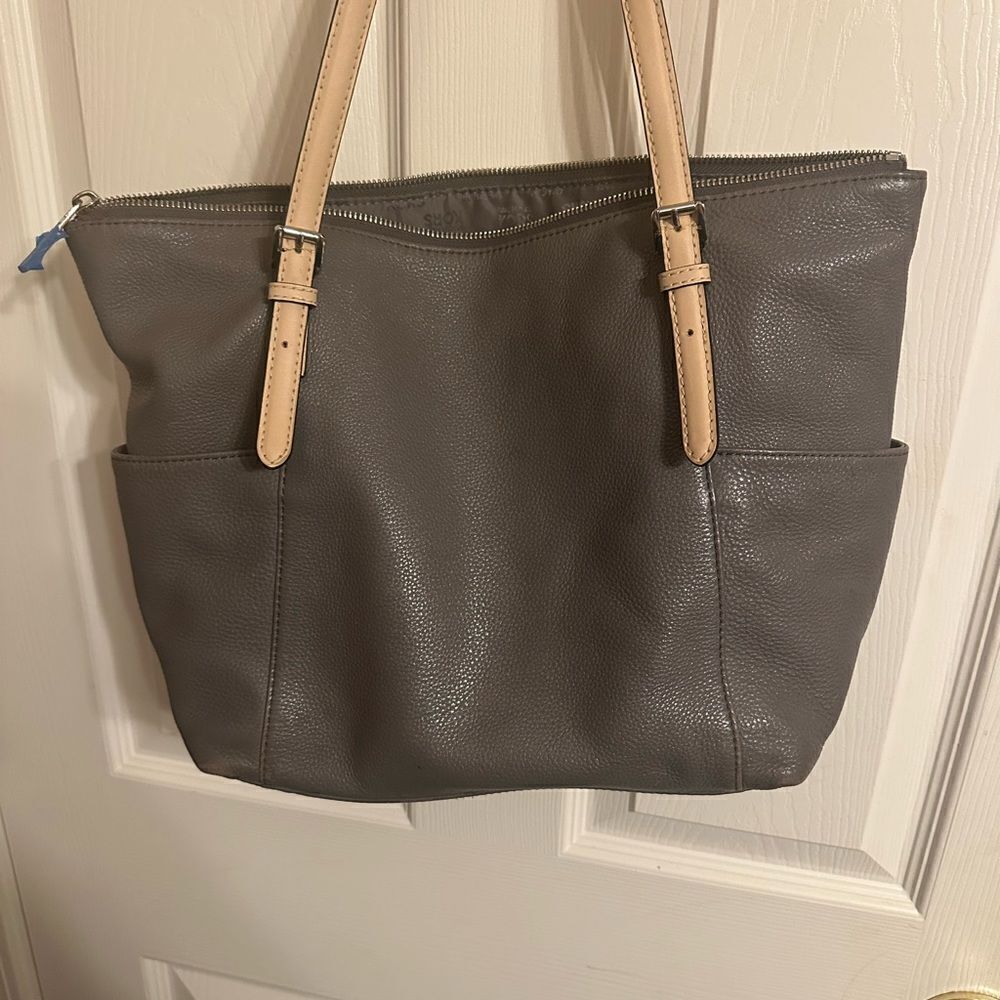 Micheal Kors Tote Mk Pebbled leather Purse shoulder bag